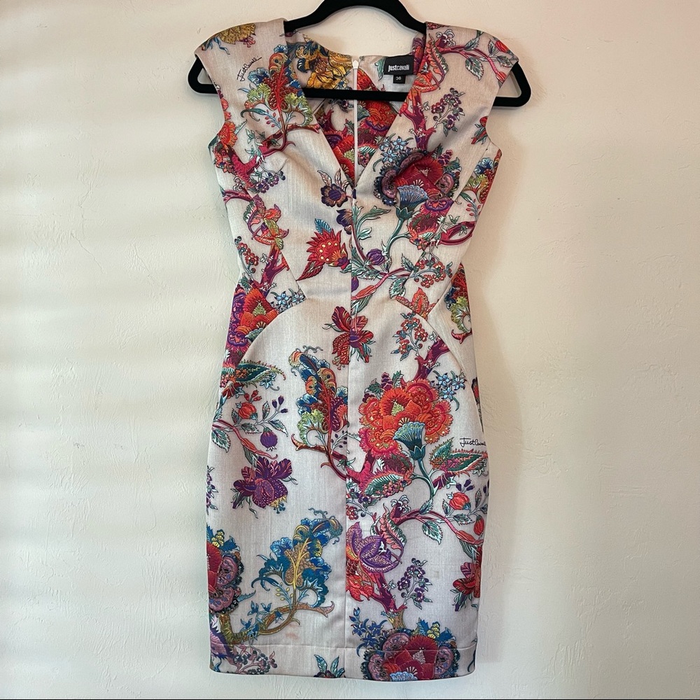 Just Cavalli floral dress size EU 36 US 0-2